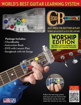 ChordBuddy Guitar Learning System-Worship Edition 