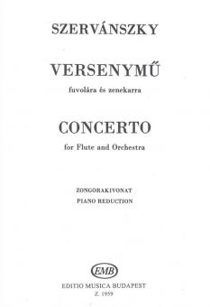 Concerto for Flute and Orchestra / Versenymufuvolára és zenekarra 