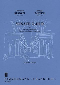 Sonate en sol majeur 