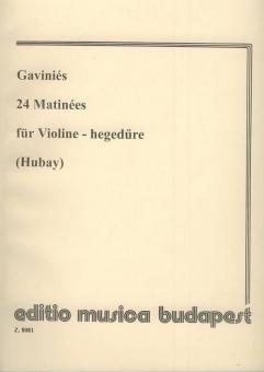 24 Matinées 