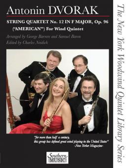String Quartet No. 12 in F Major, Op. 96 (American) for Woodwind Quintet 