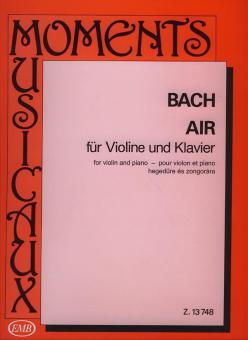 Air aus der Orchestersuite Nr. 3 in D-Dur BWV 1068 