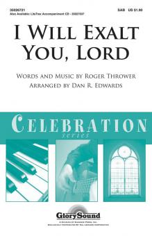 I Will Exalt You, Lord 