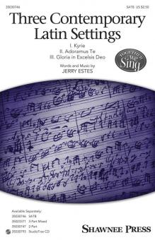 Three Contemporary Latin Settings Standard