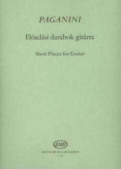 Short pieces For guitar 