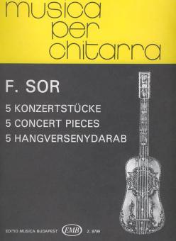 5 Concert Pieces For Guitar 