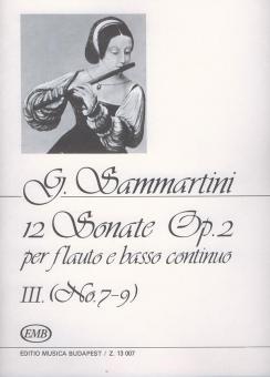 12 Sonate op. 2 Vol. 3 