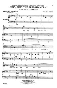 Sing, Sing The Blessed Morn 