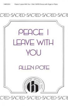 Peace I Leave You 