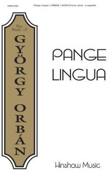 Pange Lingua 
