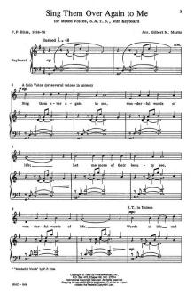 Sing Them Over Again To Me 