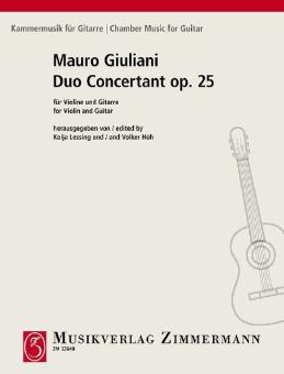 Duo concertant en mi majeur op. 25 Standard