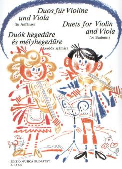 Duets for Violin and Viola for Beginners 1 