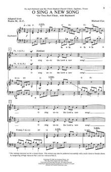 O Sing A New Song 