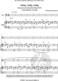Zum Sanctus (Heilig, heilig) 