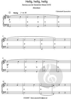Zum Sanctus (Heilig, heilig) 