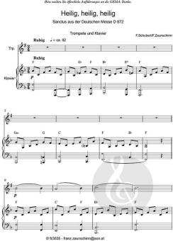 Zum Sanctus (Heilig, heilig) 