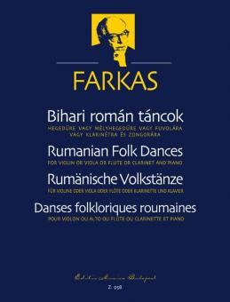 Rumanian Folk Dances 