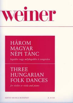 3 Hungarian Rural Dances 