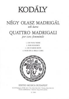 Quattro Madrigali 
