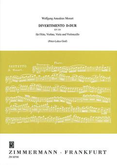Divertimento en ré majeur KV 334 