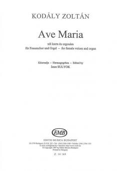 Ave Maria 