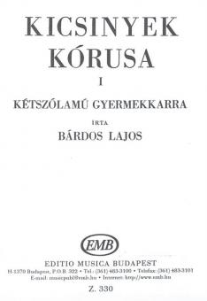 Kicsinyek kórusa 1 