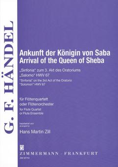 L'Arrivée de la Reine de Saba HWV 67 