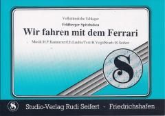 Wir fahren mit dem Ferrari 