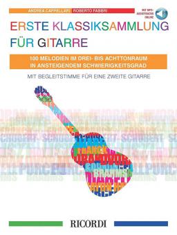 Erste Klassiksammlung für Gitarre 