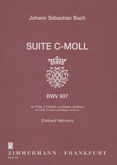 Suite en ut mineur BWV 997 