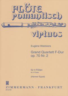 Grand Quartett No. 2 en fa majeur op. 70 