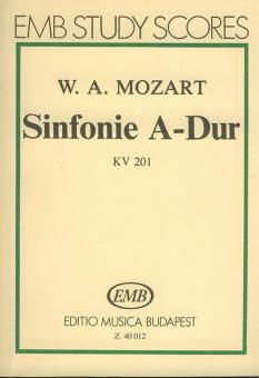 Symphony in A major, K 201 