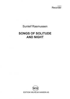 Songs of Solitude and Night 