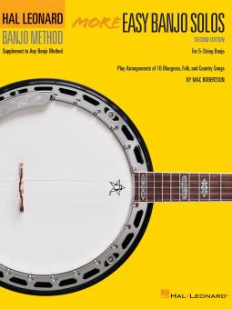 Hal Leonard Banjo Method More Easy Banjo Solos 