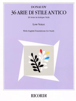 36 Arie di stile antico 