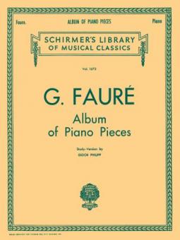 Album Of Piano Pieces 
