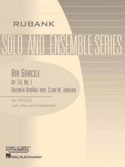 Piccolo Solos with Piano Accompaniment Air Gracile Op. 54 No. 1 