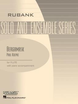 Bergamask C Flute Solo with Piano 