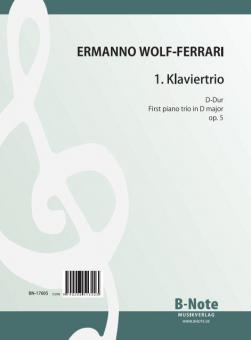 1re trio pour violon, violoncelle et piano op.5 