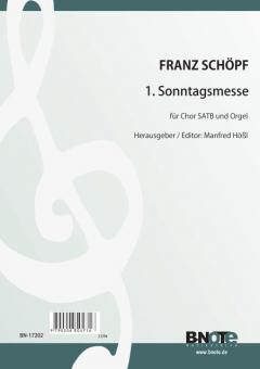 1re Messe pour dimanches pour choeur SATB et orgue 
