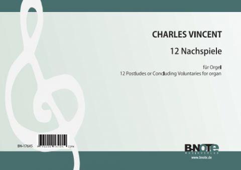 12 postludes pour orgue 