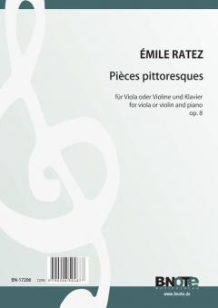 12 Pièces pittoresques pour alto et piano op.8 