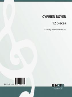 12 pièces pour orgue ou harmonium 