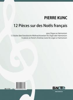 12 Noëls pour orgue ou harmonium 