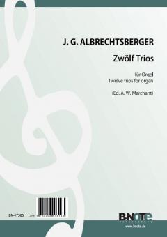 12 trios pour orgue 