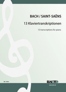 13 transcriptions pour piano (Arr.Saint-Saëns) 