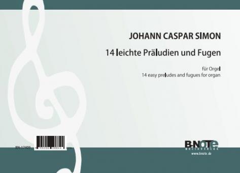 14 préludes faciles pour orgue 