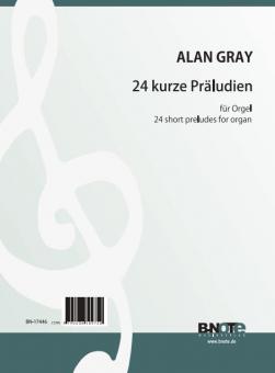 24 préludes brèves pour orgue 