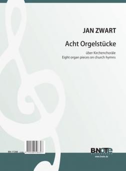 Huit pieces pour orgue sur des chorales d'eglise 